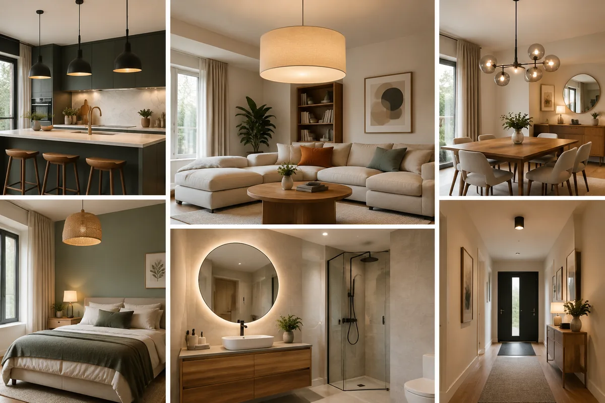 Comment choisir un luminaire pour chaque pièce de la maison