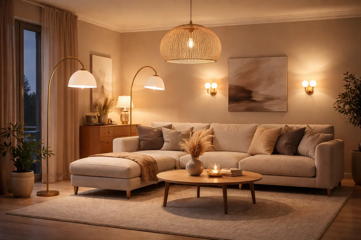 Comment choisir le bon éclairage pour un salon